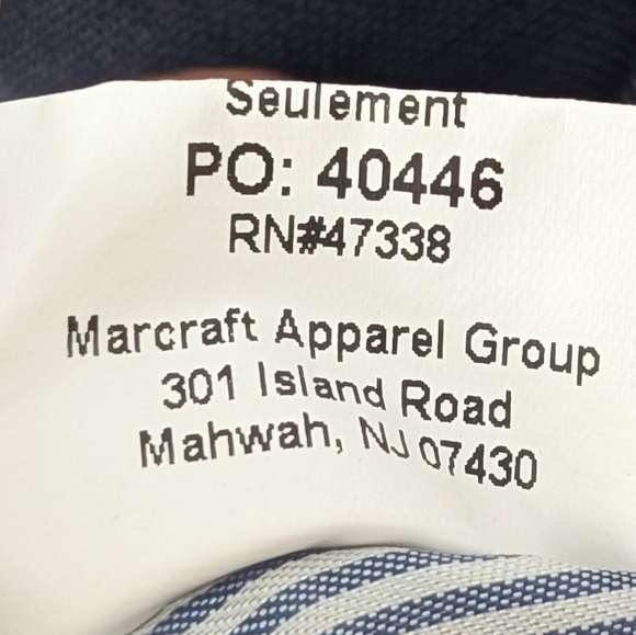 Tommy Hilfiger Men's Navy Wool Vest ~ Size XL - Picture 9 of 10